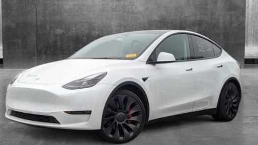 TESLA MODEL Y 2021 5YJYGDEF6MF302273 image